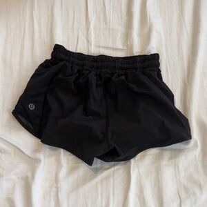 lululemon athletica Midnight Black Athletic Shorts